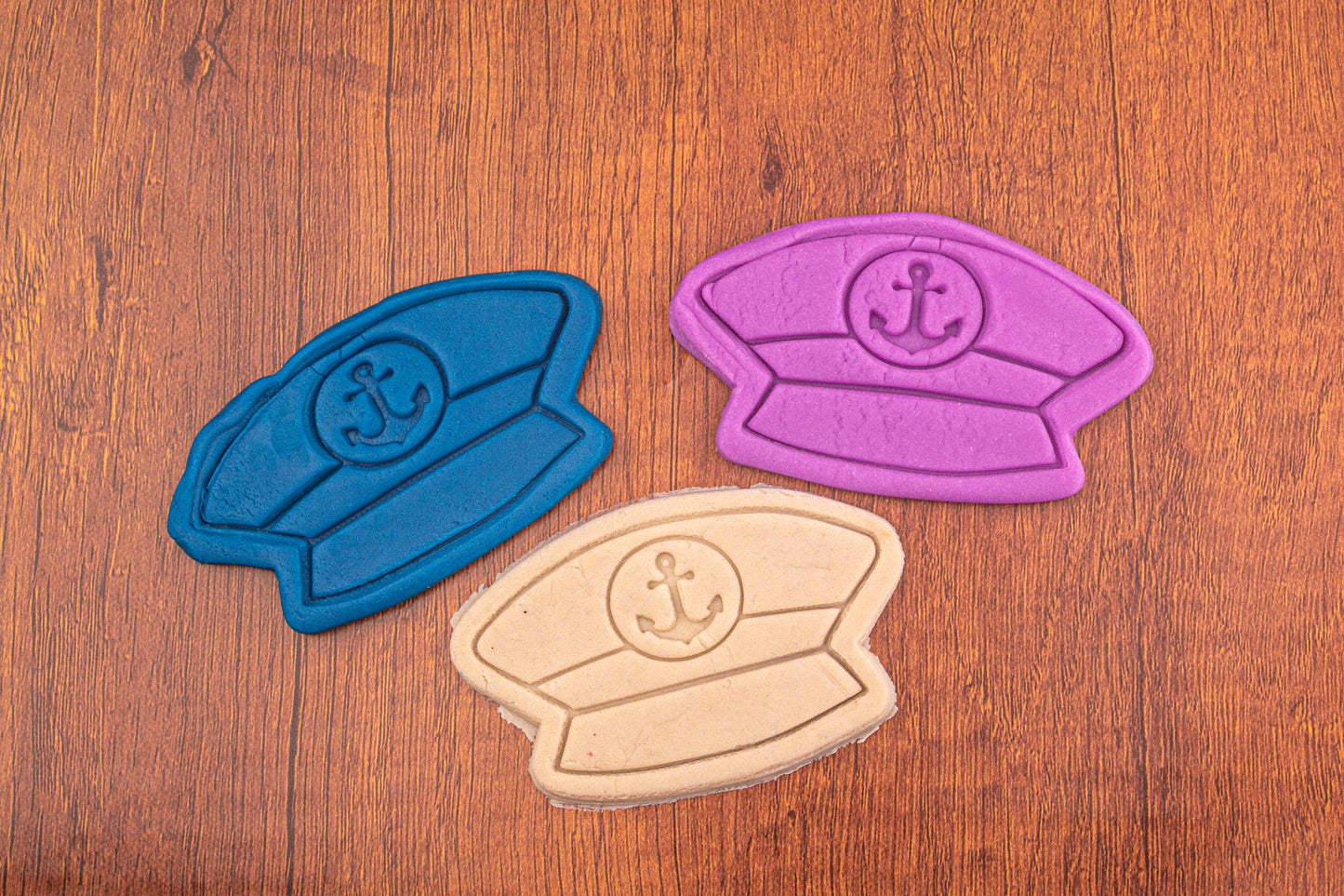 Emporte-pièce Chapeau de Capitaine - Découpe Biscuits Nautiques, Accessoire Pâtisserie Marin, Idéal pour Fêtes Anniversaires et Thèmes Océan
