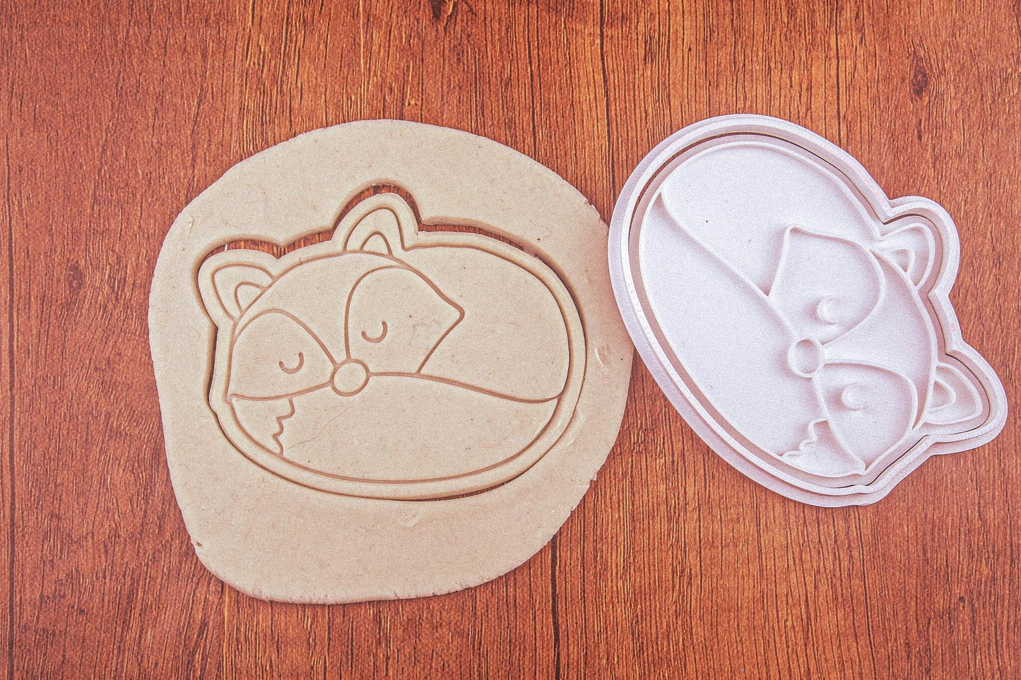 Emporte-pièce Renard Endormi - Biscuit Découpe Adorable, Accessoire Pâtisserie pour Fêtes, Goûters et Créations Inspirées de la Nature
