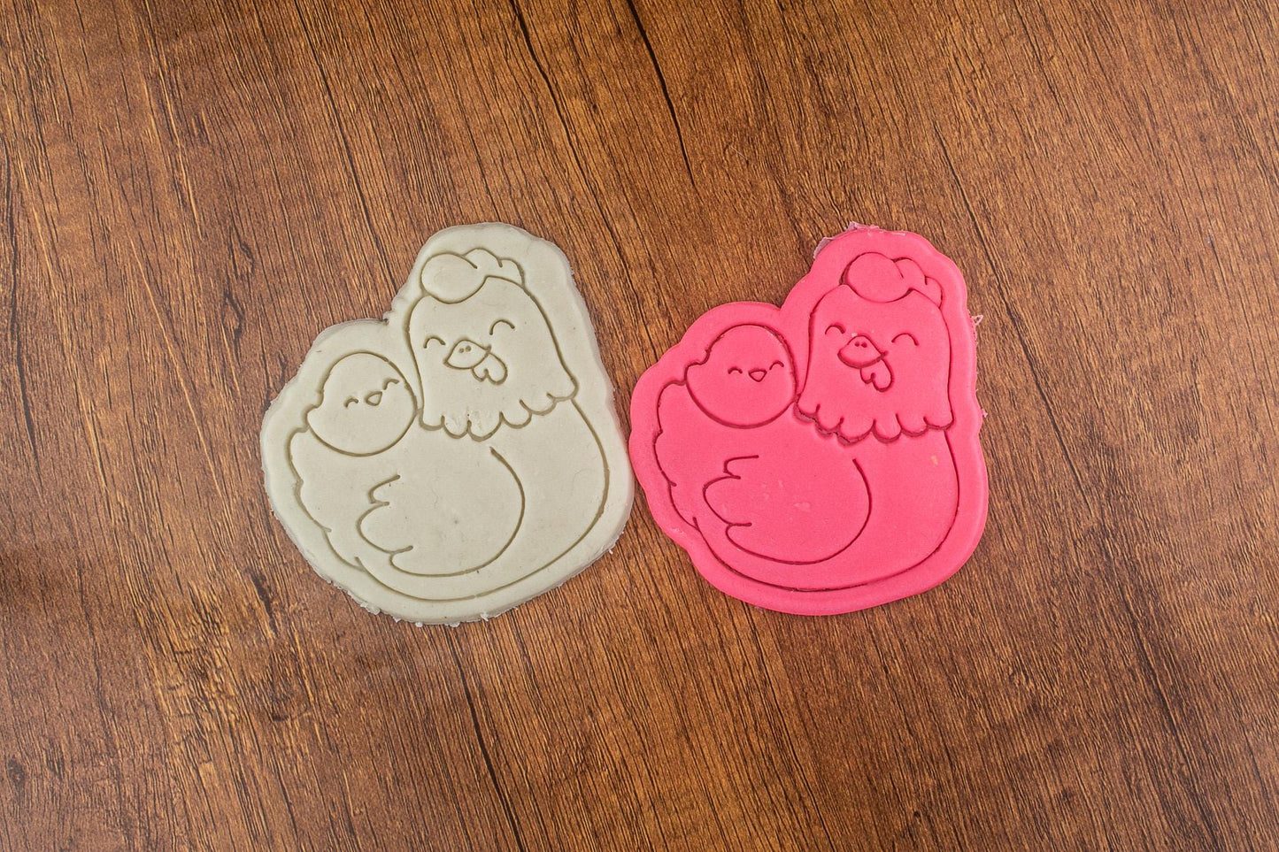 Emporte-pièce Poulet et Poussin - Découpe Biscuits Amusants, Pâtisserie Créative, Cadeau Original, Fête de Pâques, Thème Animaux