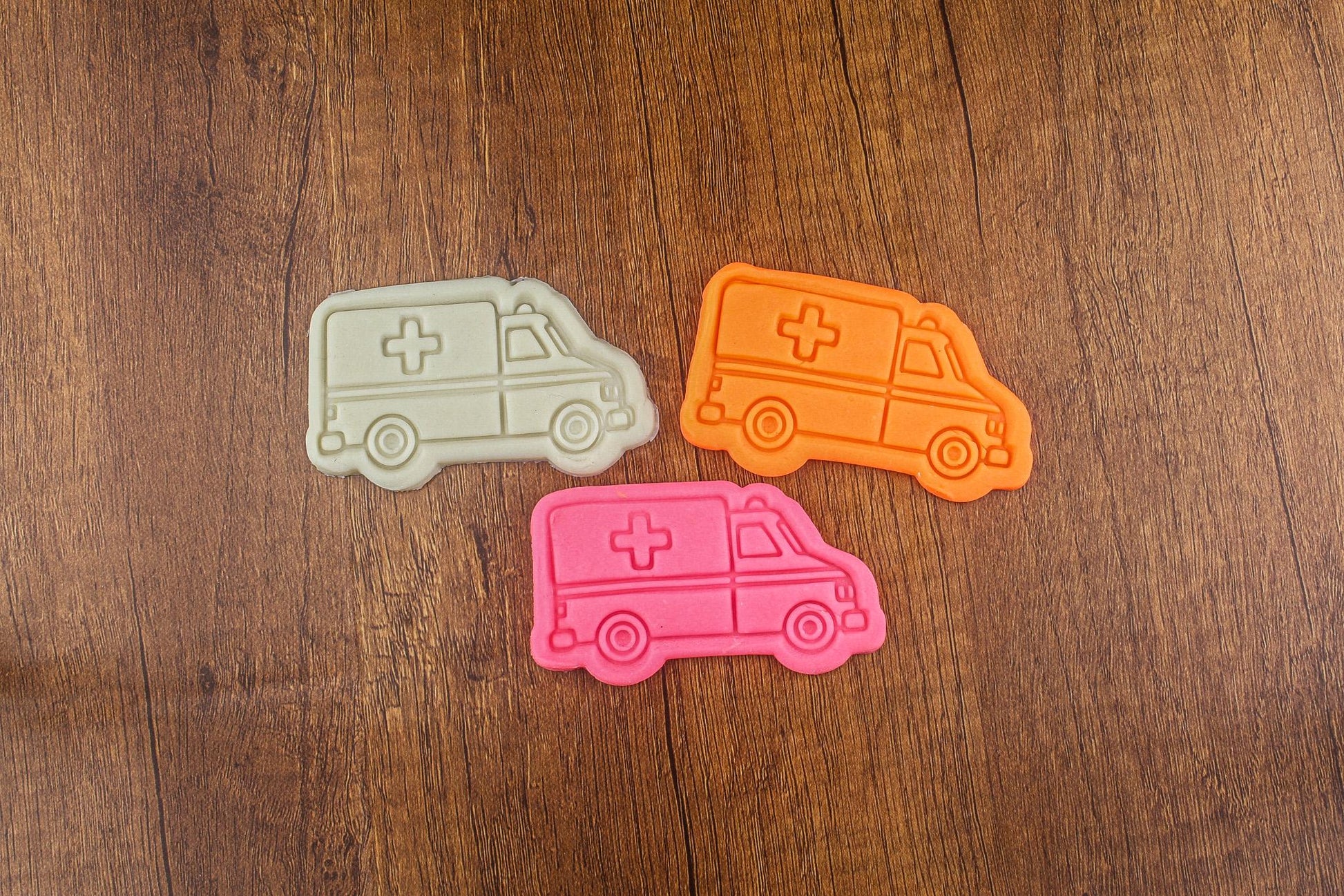 Emporte-pièce Ambulance - Découpe Biscuits Thème Secours, Pâtisserie Créative, Cadeau Infirmiers, Anniversaire Enfants, Décoration Biscuits