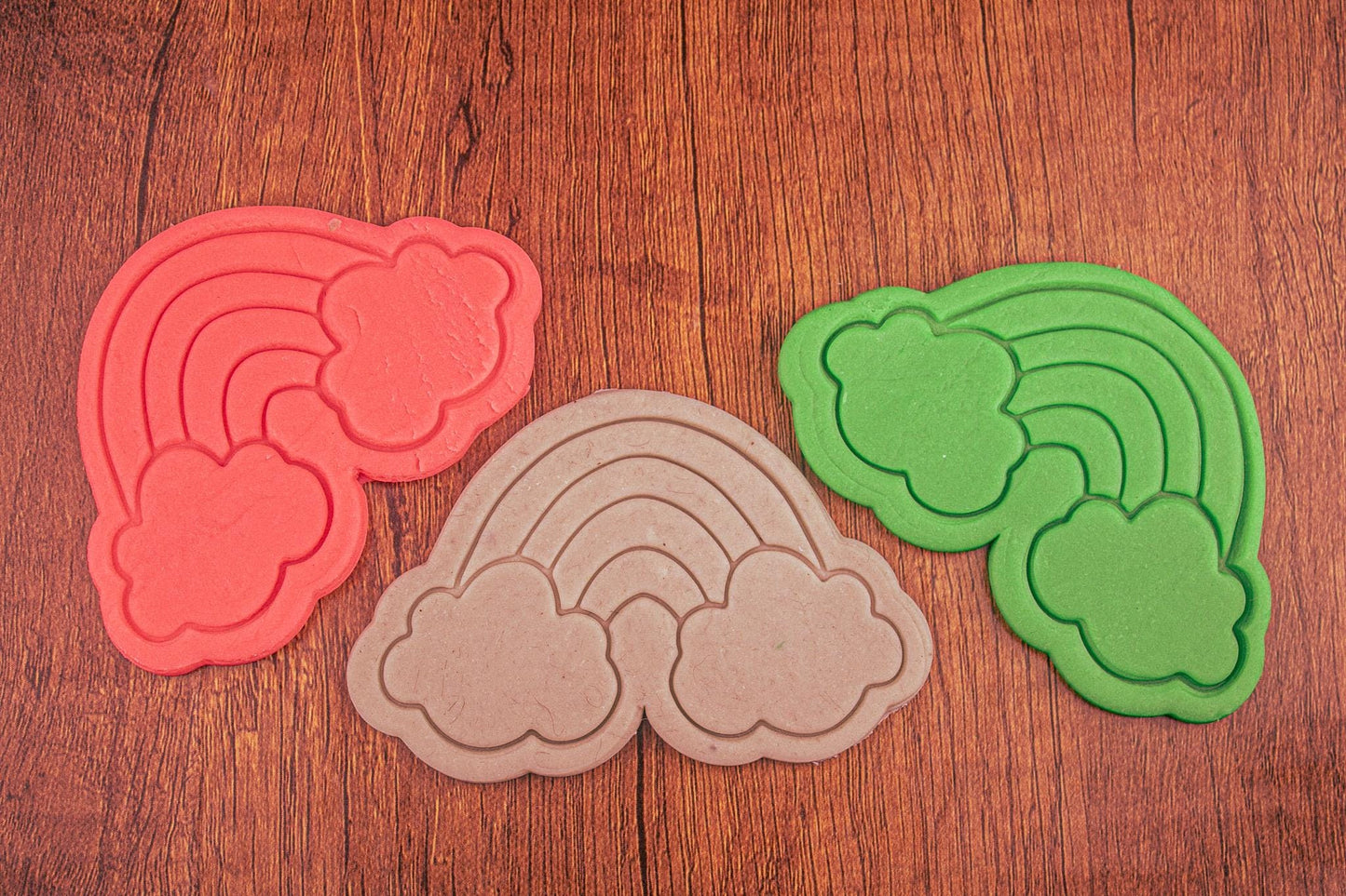 Emporte-pièce Arc-en-Ciel, Créez des Biscuits Colorés et Festifs, Décorations de Fête, Cadeaux Personnalisés et Événements Spéciaux