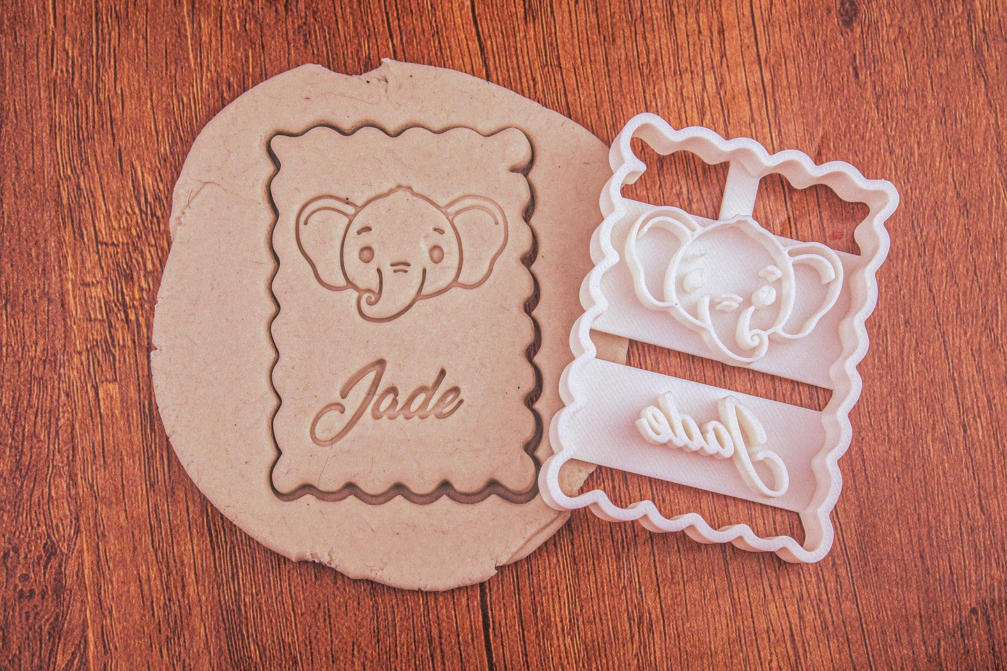 Emporte-pièce Animaux Personnalisé - Créez des Biscuits Uniques avec Prénom ou Message, Cadeau Original et Surprenant