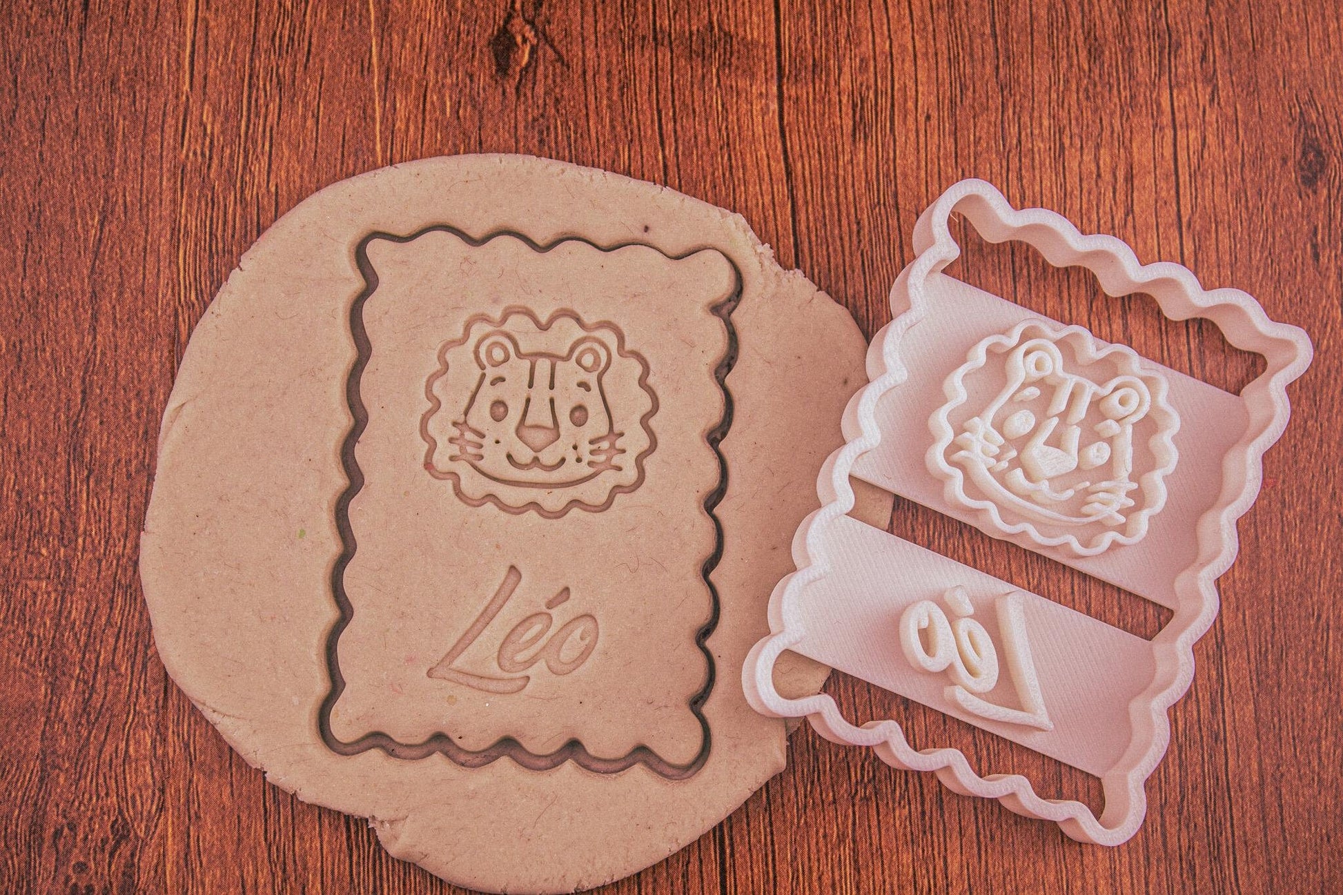 Emporte-pièce Animaux Personnalisé - Créez des Biscuits Uniques avec Prénom ou Message, Cadeau Original et Surprenant