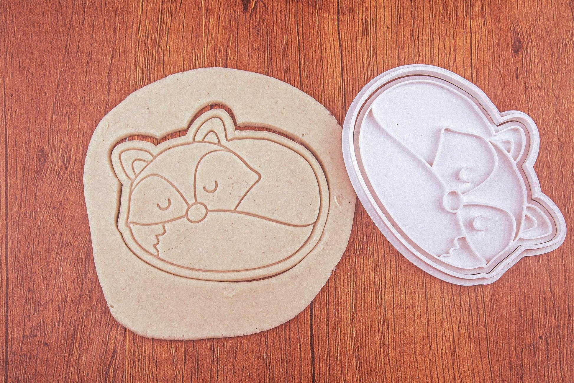 Emporte-pièce Renard Endormi - Biscuit Découpe Adorable, Accessoire Pâtisserie pour Fêtes, Goûters et Créations Inspirées de la Nature