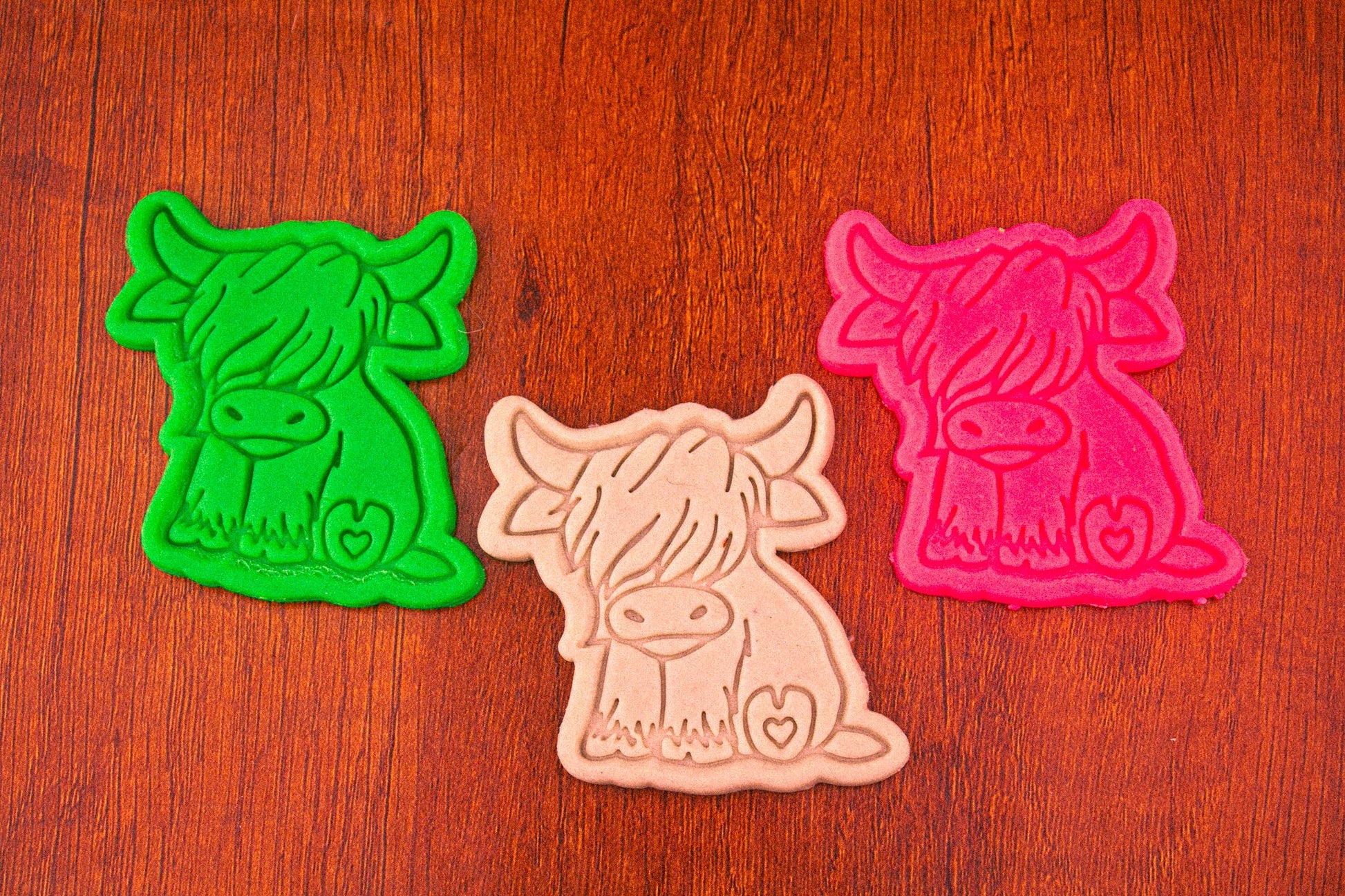 Emporte-pièce Highland Cow - Biscuit Vache Écossaise, Accessoire Pâtisserie Créatif, Idéal pour Amoureux des Animaux et Cadeaux Rustiques