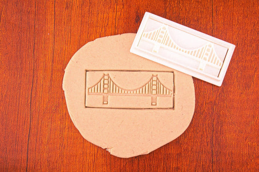 Emporte-pièce Golden Gate Bridge – Créez des Biscuits Iconiques, Idéal pour Fans de San Francisco, Voyages et Décorations Thématiques