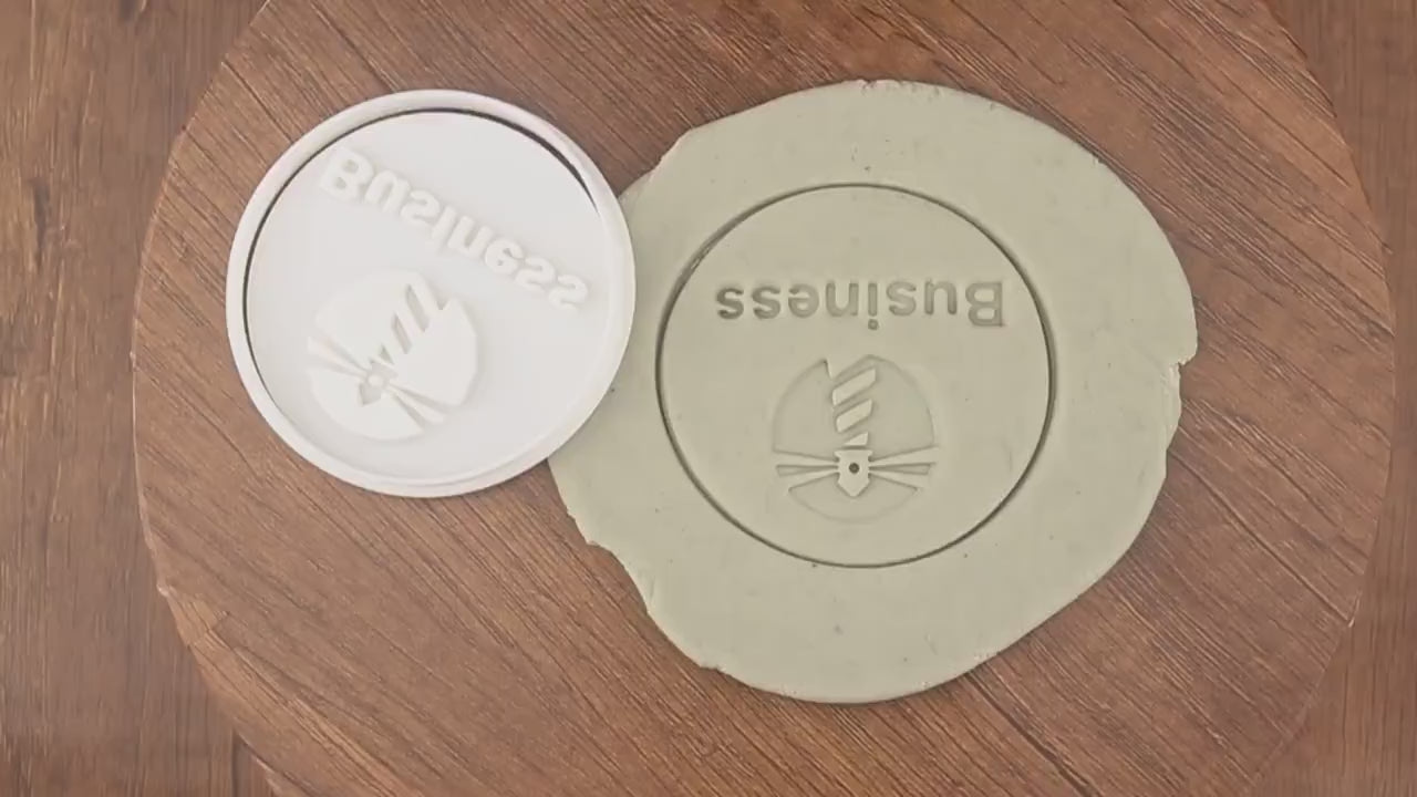 Emporte-pièce Votre Logo Personnalisé – Créez Biscuits Uniques, Idéal pour Événements, Cadeaux Entreprises et Branding Culinaire Original