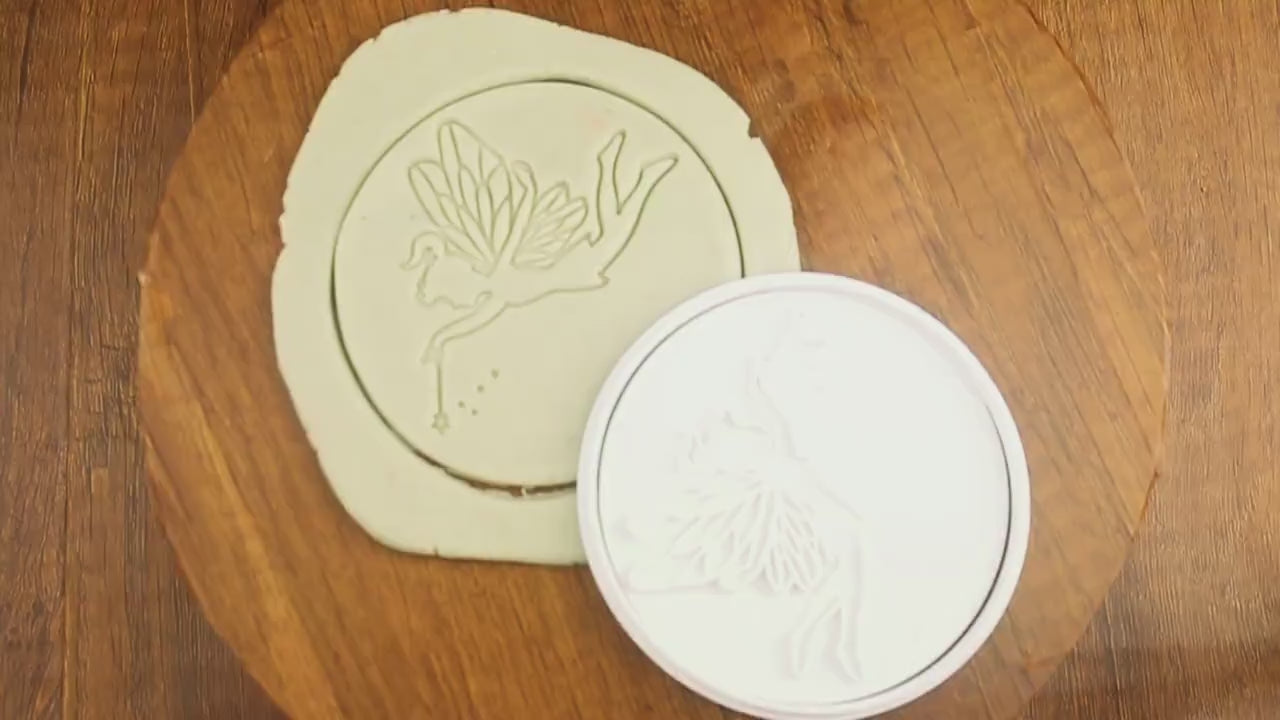 Emporte-pièce Fée - Accessoire Pâtisserie Enchanté pour Biscuits Féeriques, Idéal pour Anniversaires, Thèmes Magiques et Petits Rêveurs