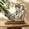 Cadeau Conducteur de Bus Personnalisé - Sculpture 3D Bus Urbain Scolaire  Décoration Bureau Transport  Idée Cadeau Homme Chauffeur Retraite