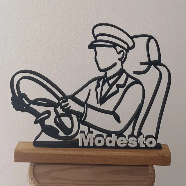 Custom Driver Sculpture Modesto